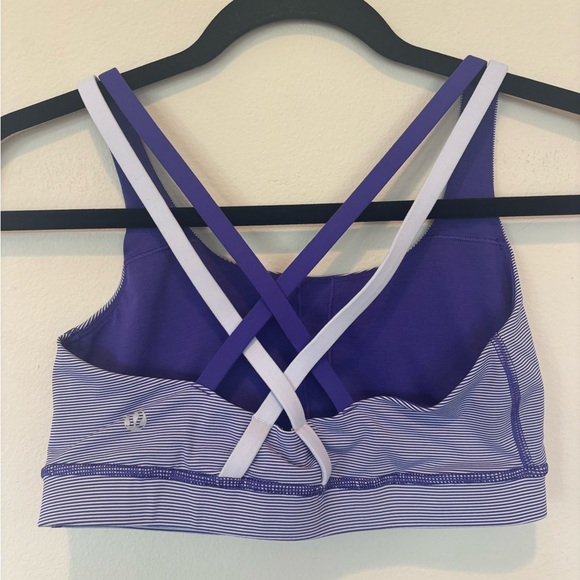 Lululemon Athletica Energy Purple Sports Bra 6 - Picture 2 of 4